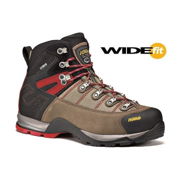 FUGITIVE GTX WIDE FIT MEN'S-8-WOOL/BLACK-ASOLO USA
